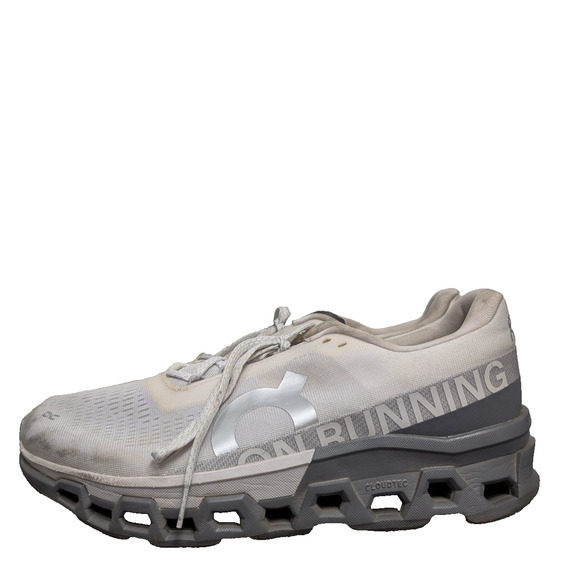 On Cloudmonster Sneakers Mens 12.5 Gray Comfort Running Athletic Training Gym